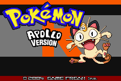 Pokemon Apollo (beta 0.3) Title Screen